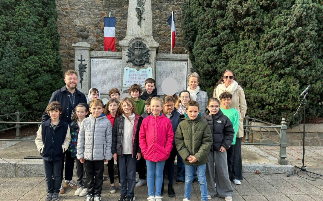 Commémoration du 11 novembre pour les CE2/CM1/CM2 !