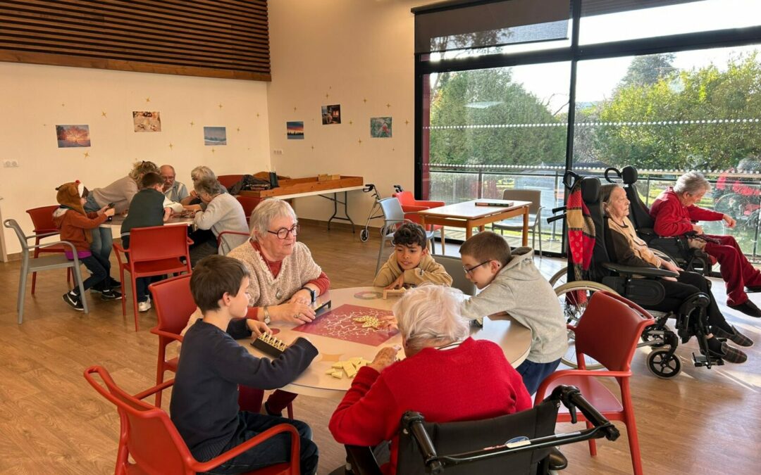 Les CE2/CM1 jouent à la Résidence St-Joseph !